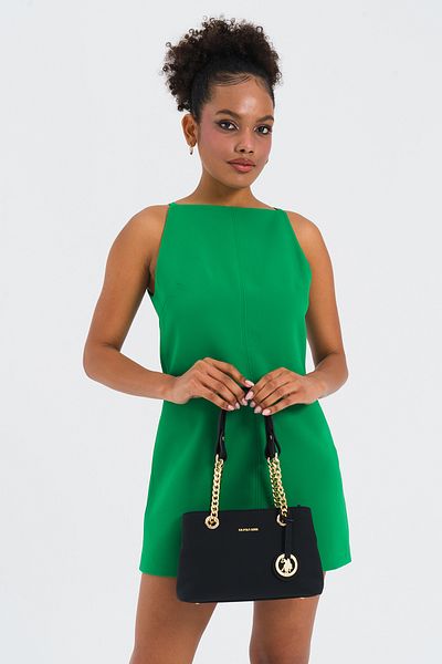 U.S. Polo Assn. Us25248 Geantă de umăr model neagră pentru femei