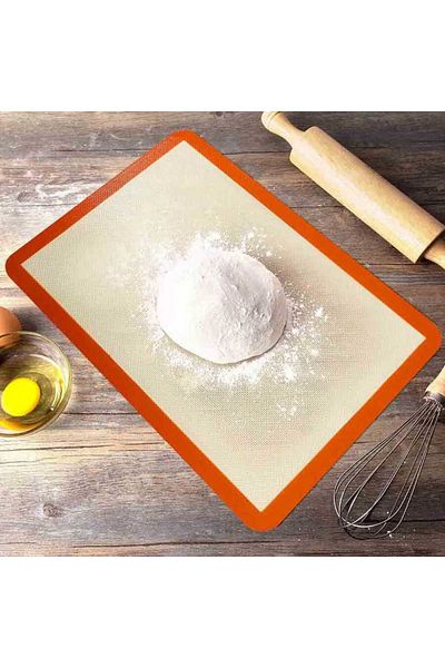 SARFEX 30X40 cm Bakable Fireproof Non-Stick Dough Mat - Heat-Resistant Cooking