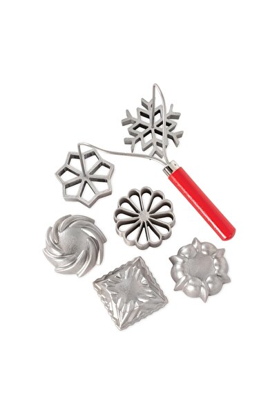 nordicware طقم مكون من 7 قطع من الوردة السويدية والطبول