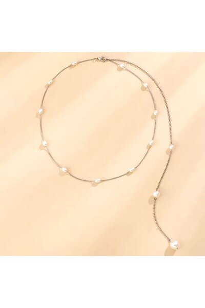 Shiklik MODA قم بتكملة أناقتك مع قلادة سلسلة اللؤلؤ الأنيقة