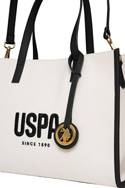 U.S. Polo Assn. White Women's Shoulder Bag Us25311