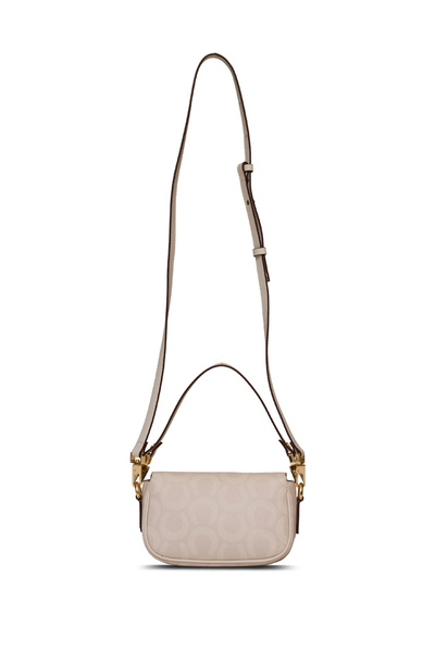 U.S. Polo Assn. Women's Messenger Bag Ecru - Us25155