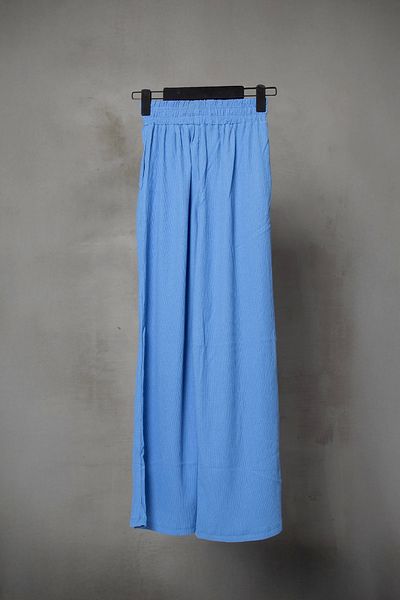 Bak Moda Spanish Leg Comfortable Fabric Palazzo Trousers