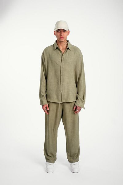 İMVAGO Oversize Shirt and Baggy Pants Set