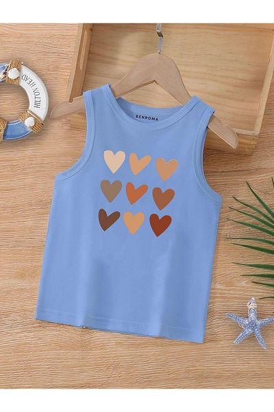 BENROMA 1 tricou este un cadou pentru achiziții de 6 și mai sus în coș - Tricou fără mâneci pentru copii cu imprimeu cu personaje de desene animate