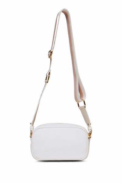 U.S. Polo Assn. Us25137 Model White Women's Messenger Bag