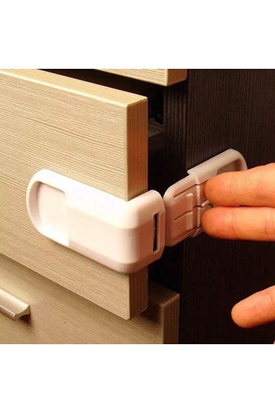 Yenimiyeni 2-piece Cornered Baby Child Safety Lock and Drawer Set