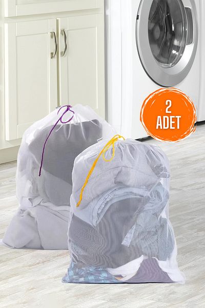 Fresh Moon Laundry Net 2Pcs Shoes Socks Laundry Washing Dirty Clean Laundry Bag Bra Washing Net