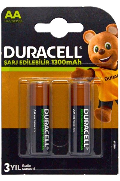 Duracell Şarjlı Pil S1300 Aa Kalem 2Li