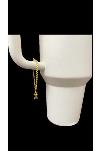 MOD10 Stanlley Termoslar için aksesuarı Alfabetik, X Harf Termos Süsü, Termos Charm, Çanta Aksesuar Süs