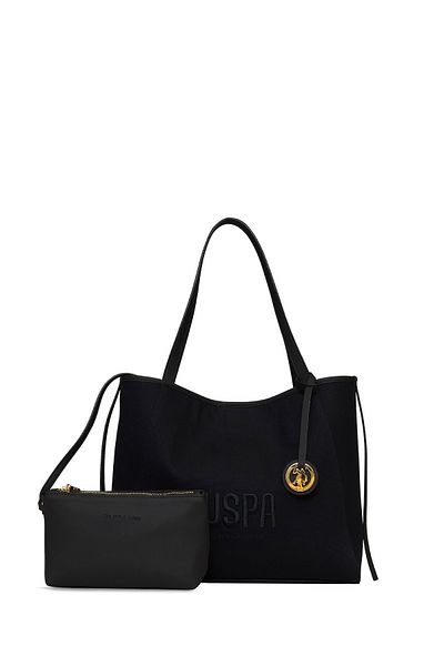 U.S. Polo Assn. Μαύρη γυναικεία τσάντα ώμου Us25312