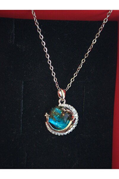 celisia قلادة السماء باللون الأزرق - مجوهرات أنيقة وحديثة، تعطي الأناقة هدية ...