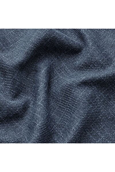 IKEA - EKTORP, saklama gözlü puf kılıfı, kilanda koyu mavi