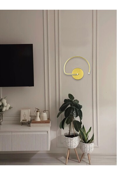 Koal Avize Gigi Wall Lamp Antique Color Modern Design - Hall - Bathroom - Liv...