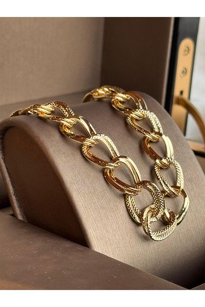 Store Steel Gold Milk Necklace