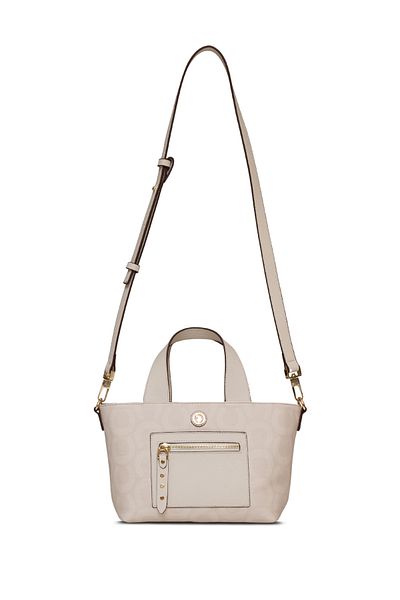 U.S. Polo Assn. Women's Messenger Bag Ecru - Us25150