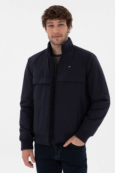 U.S. Polo Assn. Men's Navy Blue Coat 50292409 -Vr033