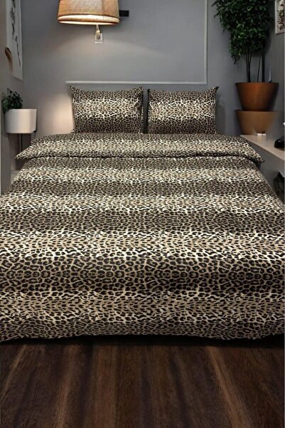 Arma Concept Leopard Pattern Double Duvet Cover Set