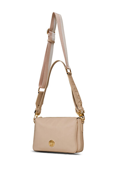 U.S. Polo Assn. Us25141 Model Beige Women's Messenger Bag