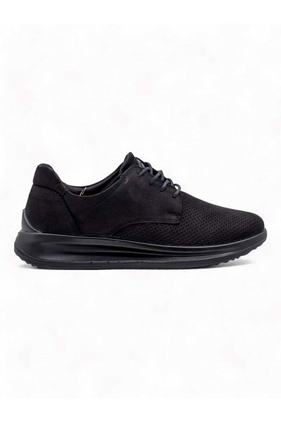 Scooter M4013 Men's Daily Shoes Nubuck Black