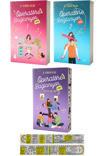 Artemis Yayınları Operatöre Bağlanıyorsunuz 3 Kitap Set K. Kübra Berk + Mat. ...