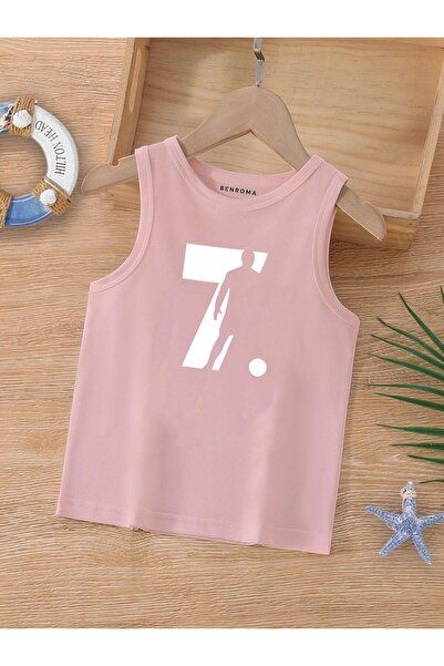 BENROMA KİDS CRTANI LIK ŠTAMPANA DEČIJA MAJICA BEZ RUKAVA