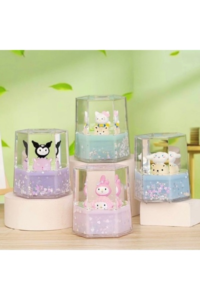 BuSefa Accessory My Melody Işıklı Ve Müzikli Sulu Dekoratif Küre