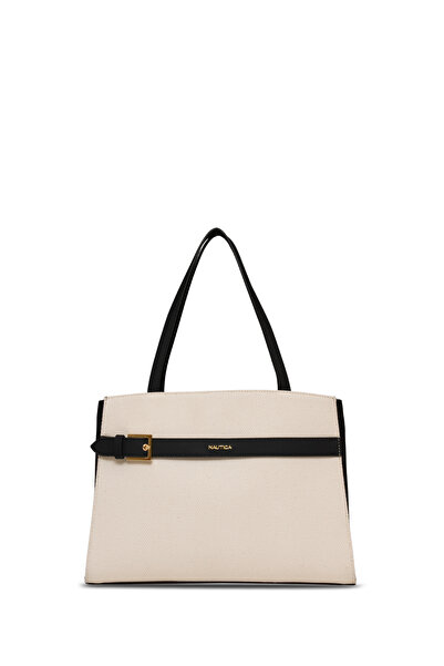Nautica Beige-Black Women's Shoulder Bag Cn7239T