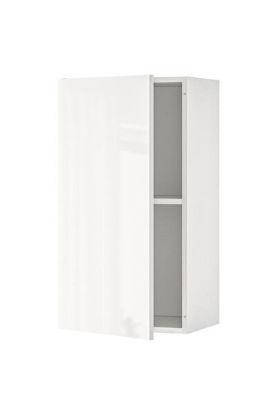IKEA - KNOXHULT, mutfak duvar dolabı, parlak cila beyaz, 40x75 cm