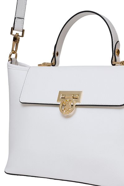 U.S. Polo Assn. Geantă albă pentru damă Us25125