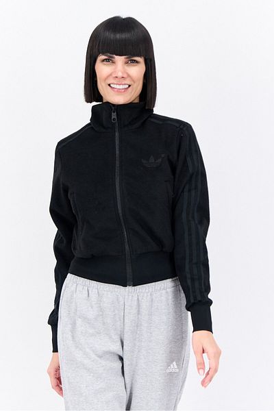adidas Women Sportswear Fit Long Sleeve Outdoor Jacket, Black
