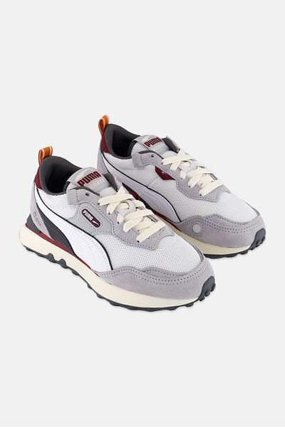 Puma Kids Boy Lace Up Outdoor Shoes, White