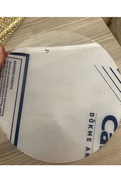 estölye ΔΙΑΦΑΝΗ ΣΤΟΛΙΔΙ ΠΟΡΤΑΣ ΜΕ ΤΡΥΠΗ ΠΛΕΞΙΓΛΟΥΡΑ ΓΙΑ ΔΙΑΦΑΝΗ ΣΤΟΛΙΔΙ ΠΟΡΤΑΣ 30 CM