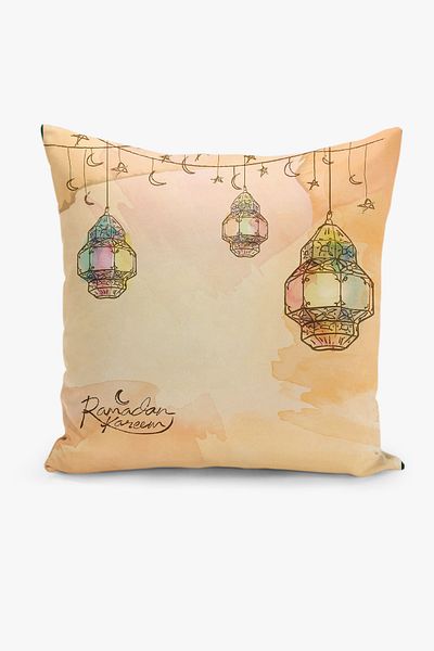 Filamente Set de huse de pernă cu model special Ramadan din 4 piese - imprimate digital pe două fețe