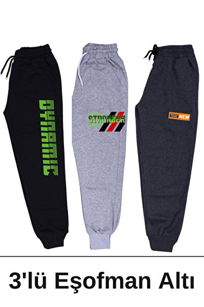FYK COLLECTİON 3-dijelni Dynamic-We Are-Fashion Štampano Dječačke Dvostruke S...