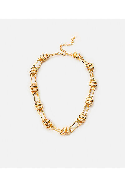 İpekyol Çok parçalı metal kolye