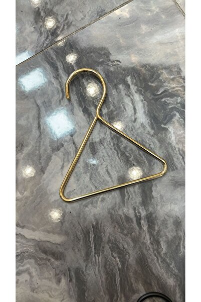Genel Markalar Üçgen Metal Şal Askısı Gold Renk