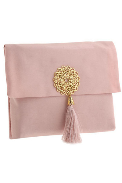 Modish Group Portable Prayer Beads Set - with Slub Pouch, Taffeta Prayer Rug and Pearl Vav