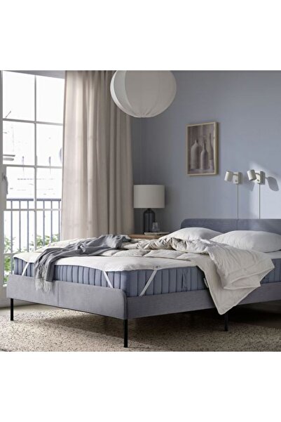 IKEA - LUDDROS, alez, beyaz, 140x200 cm