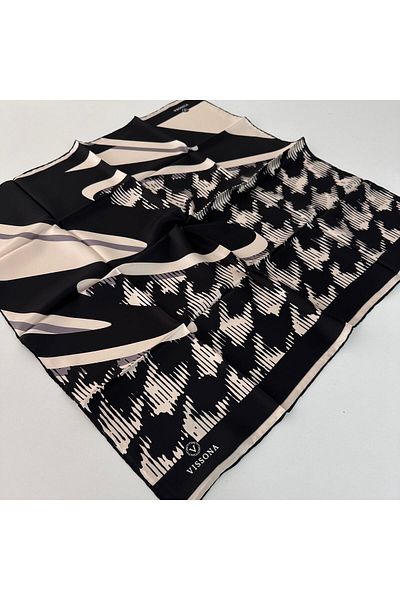 Vissona IPK3501 Μοντέλο Twill Μεταξωτό Κασκόλ