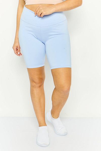 adidas Women Sportswear Fit Training Shorts, Sky Blue