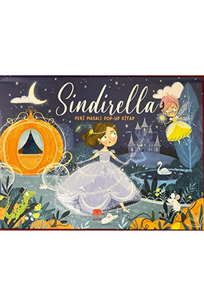 Uçan Fil Sindirella Peri Masalı Pop-Up Kitap