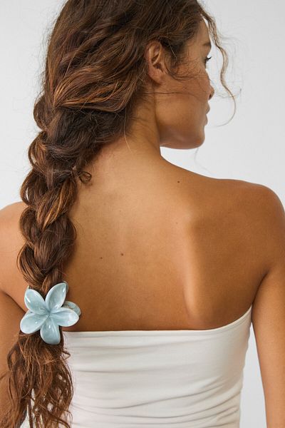 Stradivarius Pack of 3 floral hair clips