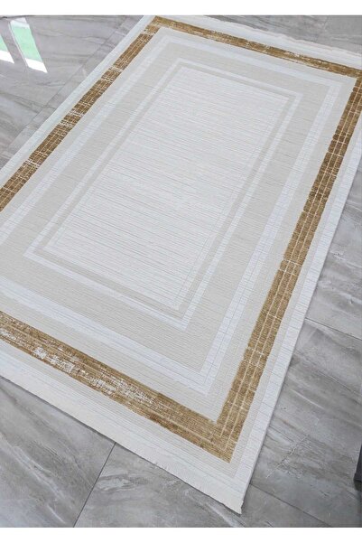 NOVA HALI Bambu Tarz 4 M2 Ve 6 M2 Metrekare Salon Halısı Antialerjik Oturma Odası Halısı