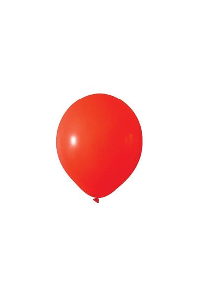 asöy Red Pastel Balloon - 10 Pieces, 30 Cm, for Birthday and Party