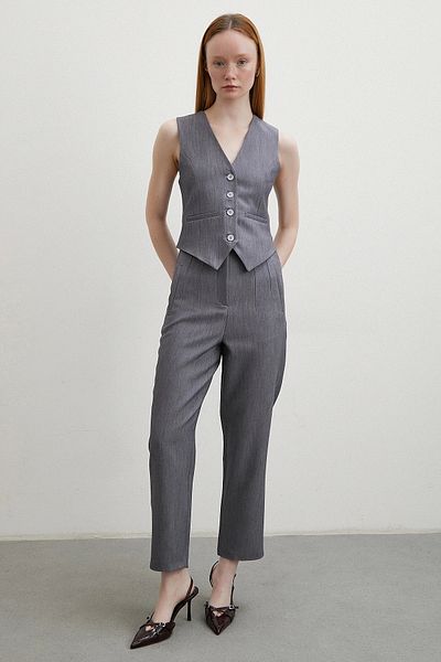 Never more Anti-Racite Skinny Trousers - Cloth with Front Collets