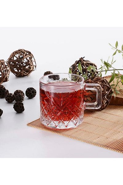 Paşabahçe 2-Piece Timeless Cup-Cup with Handle 195cc 55452