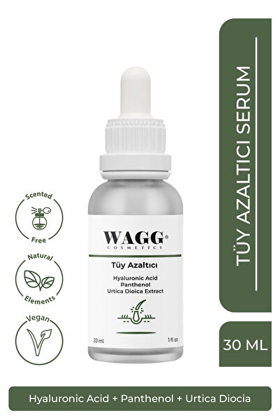 WAGG Cosmetics Tüy Dökücü Ve Tüy Azaltıcı, Aydınlatıcı Serum 30ml