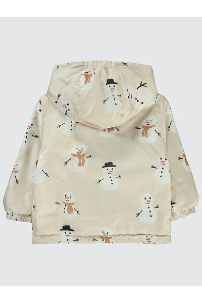 Civil Baby 6-18 Months Baby Boy Beige Raincoat