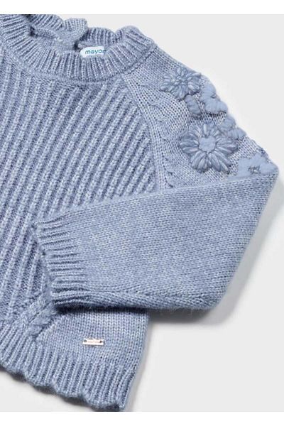 MAYORAL Children's Sweater - 2324 Model, 12/36 Months Collar